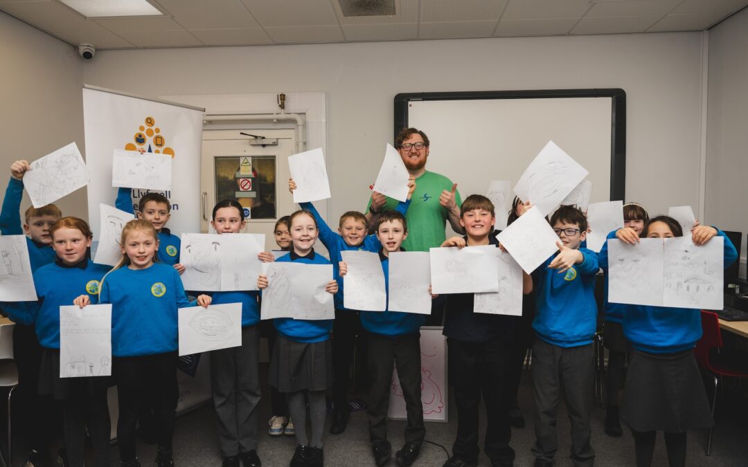 Stars of the Shelves: author visits inspiring young readers