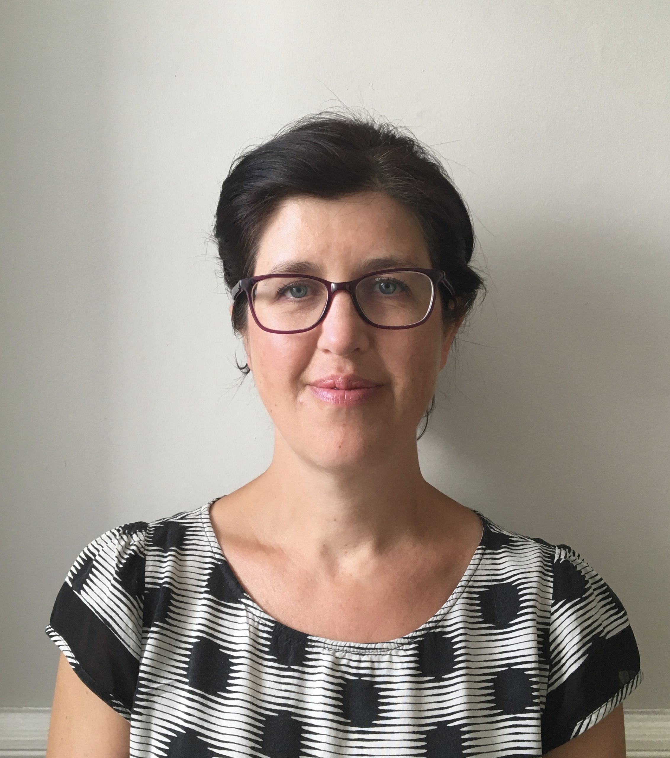 A portrait photograph of Megan Farr, Business Development Manager Books Council of Wales